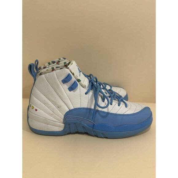 Air Jordan 12 Retro Gs Emoji Size 7y - Picture 2 of 14